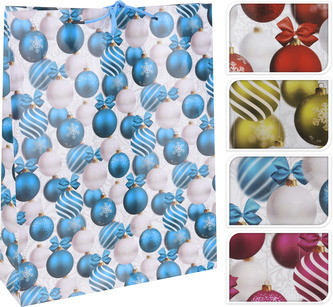 Taška dárková vánoční JUMBO