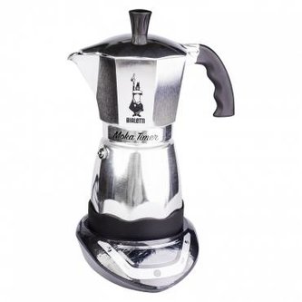 Moka konvice Bialetti Moka Timer 6 šálků