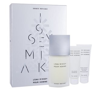 Issey Miyake L´Eau D´Issey Pour Homme toaletní voda 125 ml + sprchový gel 75 ml + balzám po holení 75 ml