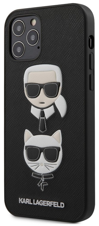 Karl Lagerfeld Saffiano Case iPhone 12 Pro Max,BLK
