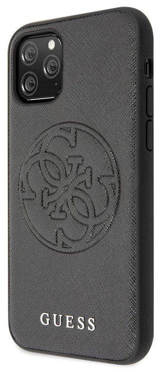 Guess Saffiano Hard Case iPhone 11 Pro Max, Black
