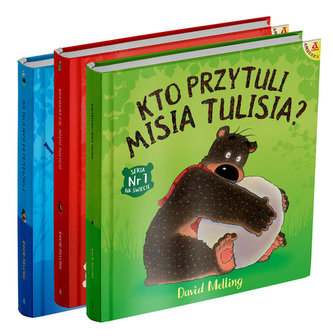 Pakiet Kto przytuli Misia Tulisia?/ Kochamy Cię, Misiu Tulisiu / Miś Tuliś idzie do przedszkola