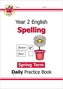 New KS1 Spelling Daily Practice Book: Year 2 - Spring Term