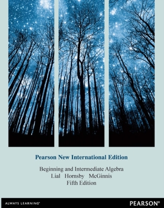 Beginning and Intermediate Algebra: Pearson New International Edition