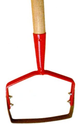 Kultivátor-plečka zahradní 18x23 cm na násadu