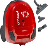 VP8033 Sáčkový vysavač červený 700 W