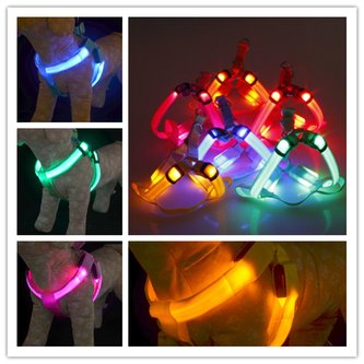 Reedog svíticí kšíry pro psy a kočky-oranžová S