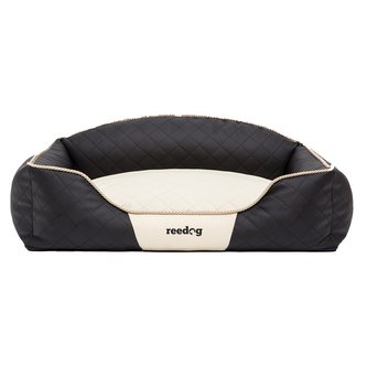 Pelíšek pro psa Reedog Black & Beige Sofa-XXL