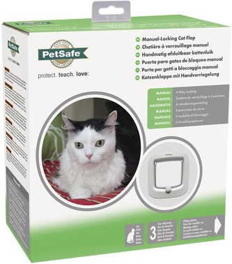 Dvířka PetSafe Deluxe pro psy a kočky-bílá
