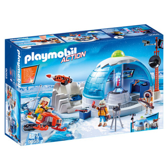 Obydlí polární expedice Playmobil, Polární expedice, 85 dílků
