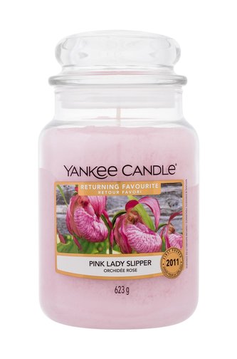 YANKEE CANDLE Pink Lady Slipper svíčka 623g