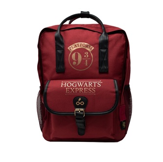 Batoh Harry Potter: Bradavický Express (objem 13 litrů|28 x 36 x 13 cm) červený polyester