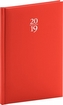 Týdenní diář Capys 2019, červený, 15 x 2