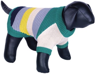 Nobby HAJO pletený svetr pro psy zelená 44cm
