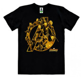 Pánské tričko Marvel|Avengers: Infinity War (3XL) černé bavlna
