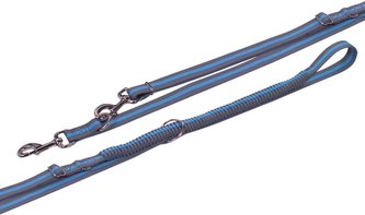 Nobby VARIADO vodítko s amortizérem L-XL 210-240cm modrá