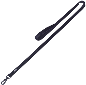 Nobby CLASSIC COMFORT vodítko nylon černá M-L 1,20m 25mm