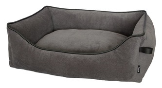 Nobby Wilco semišový pelíšek tmavě šedý 110x80x25cm