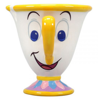 Keramický hrnek Disney|Beauty And The Beast|Kráska a zvíře: Chip multicolor
