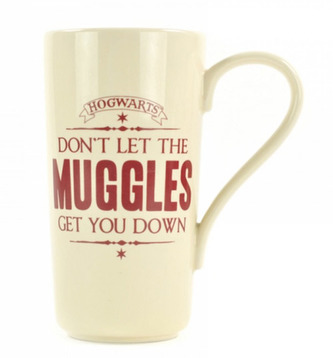 Keramický latte hrnek Harry Potter: Muggles (objem 500 ml)