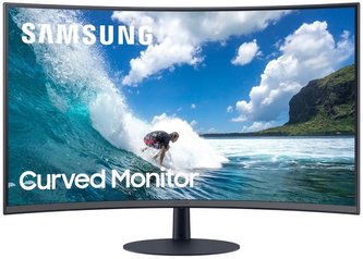 Monitor Samsung C24T55 24" VA FHD, prohnutý, 4ms, DP, HDMI, VGA, černý