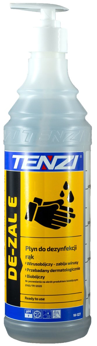Dezinfekce na ruce 600 ml De-Zal E s pumpičkou