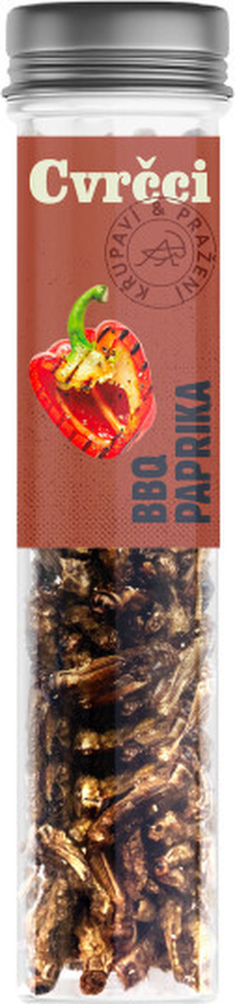 SENS Křupaví & pražení cvrčci - BBQ Paprika 20 g
