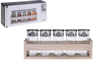 Kořenka 90 ml sklo/plast 5 ks + polička