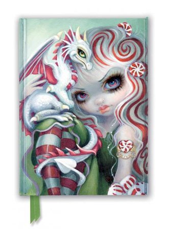 Zápisník Flame Tree. Jasmine Becket-Griffith: Peppermint Dragonling