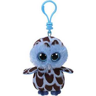 TY Beanie Boos YAGO - modrá sova 8.5 cm