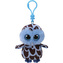 TY Beanie Boos YAGO - modrá sova 8.5 cm