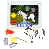 Kůň, stáj s doplňky