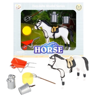 Kůň, stáj s doplňky