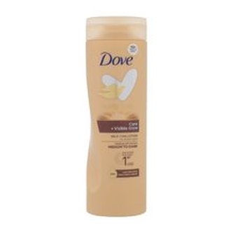 Dove Body Love Samoopalovací přípravek Care + Visible Glow 400 ml Medium To Dark Self-Tan Lotion pro ženy