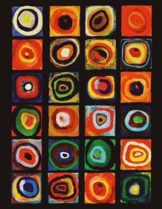 Wassily Kandinsky, Farbstudie Quadrate