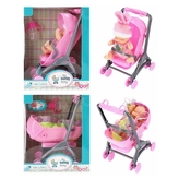 Miminko s kočárkem a doplňky