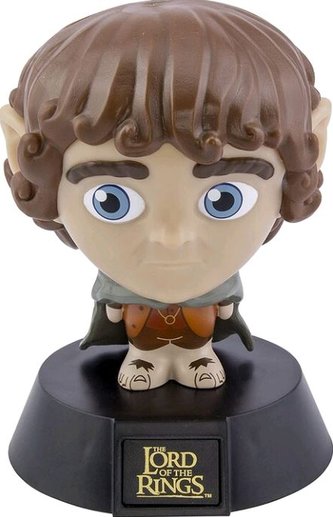 Plastová dekorativní svítící figurka Lord Of The Rings|Pán prstenů: Frodo (výška 10 cm)