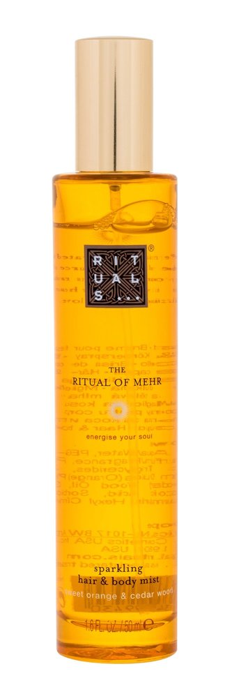 Rituals The Ritual Of Mehr Tělový sprej Hair & Body Mist 50 ml pro ženy