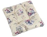 Sedák GITA prošívaný - Garden - 38x38 cm, prošívaný