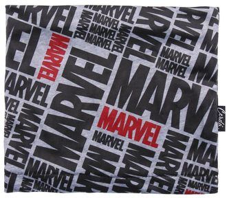 Multifunkční šátek na krk Marvel: Classic Logo (26 x 24 cm)