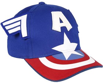 Dětská kšiltovka Marvel: Captain America (obvod 53 cm)