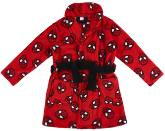 Dětský župan Marvel: Spiderman (7 let) červený polyester