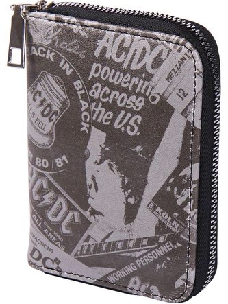 Peněženka AC/DC: Back In Black (9 x 12 x 2 cm)