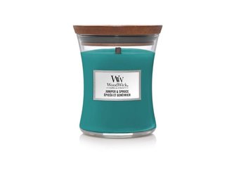 WoodWick Juniper & Spruce svíčka váza 275g