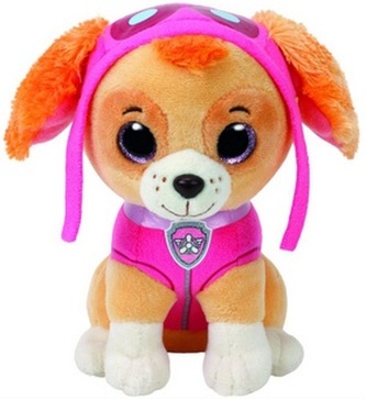 Beanie Babies Lic PAW PATROL Skye reg
