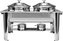 Ohřívač potravin - chafing dvojitý 2x4,5l