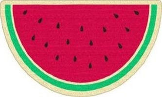 Rohožka půlkruhová 40x60 cm MELOUN