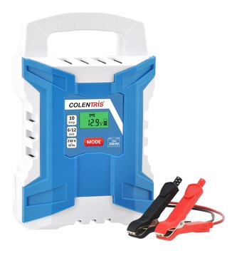 Nabíječka mikroprocesor 10A LCD COLENTRIS