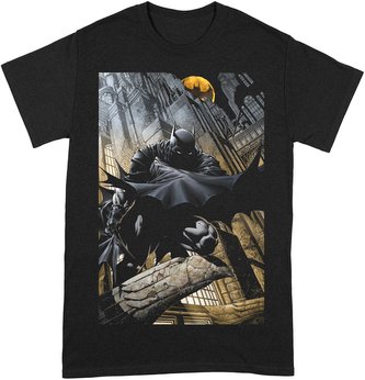 Pánské tričko DC Comics|Batman: Night Gotham City (L) černá bavlna