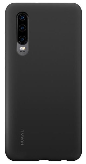 Huawei Original Silikonové Car Pouzdro Black pro P30 (EU Blister)